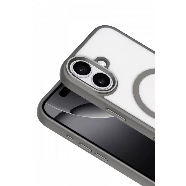 Mey İthalat®   iPhone 17 Terea Magsafe Kapak - Gri