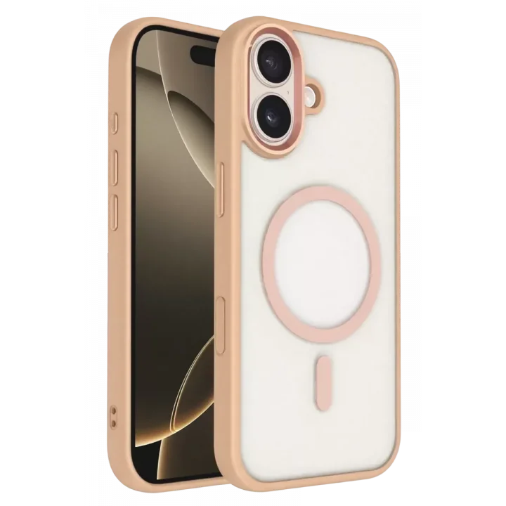 Mey İthalat®   iPhone 17 Terea Magsafe Kapak - Pembe