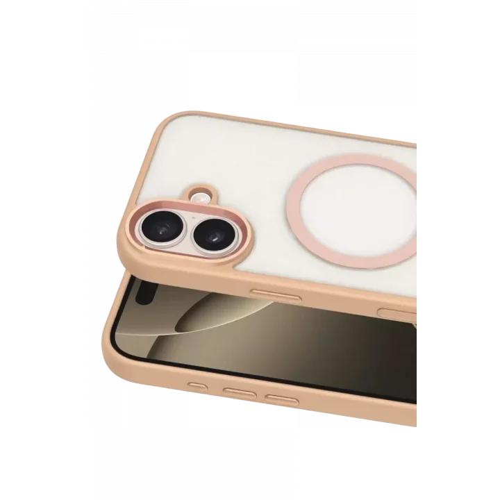 Mey İthalat®   iPhone 17 Terea Magsafe Kapak - Pembe