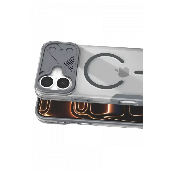 Mey İthalat®   iPhone 17 Zinko Magsafe Kapak - Titan Gri