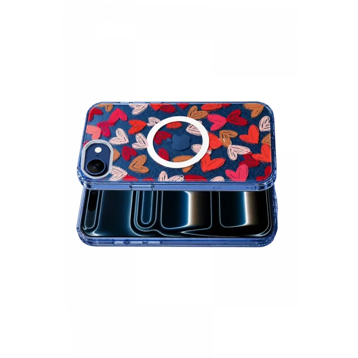 Mey İthalat®   iPhone 17E Desina Magsafe Kapak - Desen 6