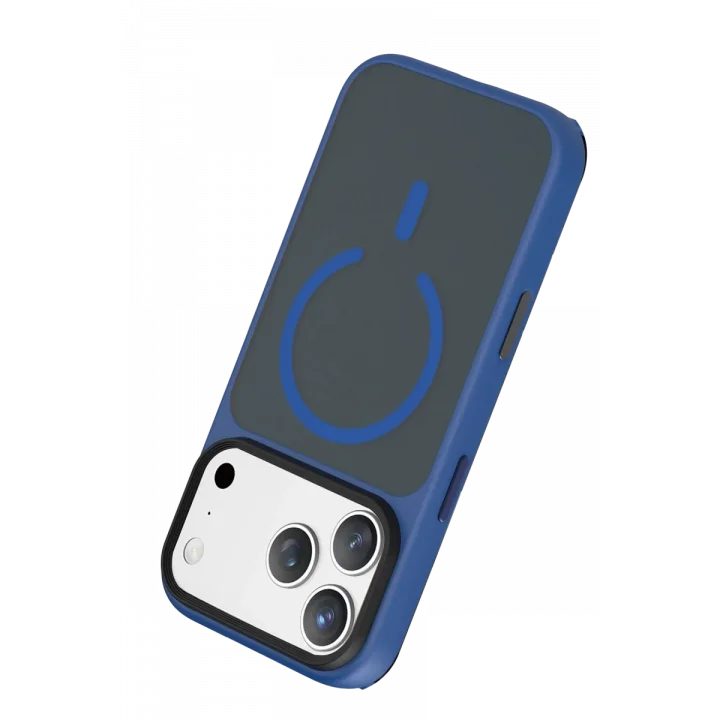 Mey İthalat®   iPhone 18 Pro Max Megane Magsafe Kapak - Lacivert