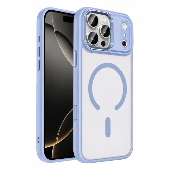 Mey İthalat®   iPhone 18 Pro Max Terea Magsafe Kapak - Sierra Blue