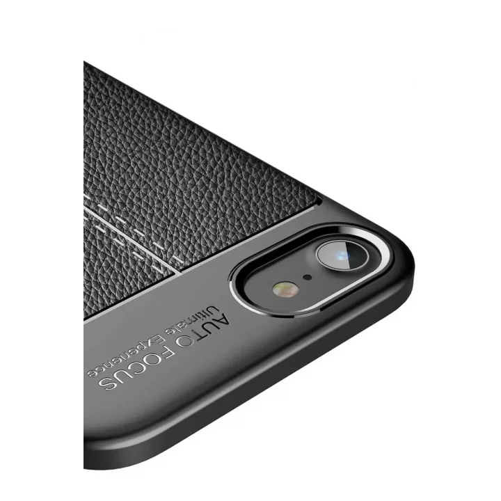 Mey İthalat®   iPhone 7 Kılıf Auto Focus Kapak - Kırmızı