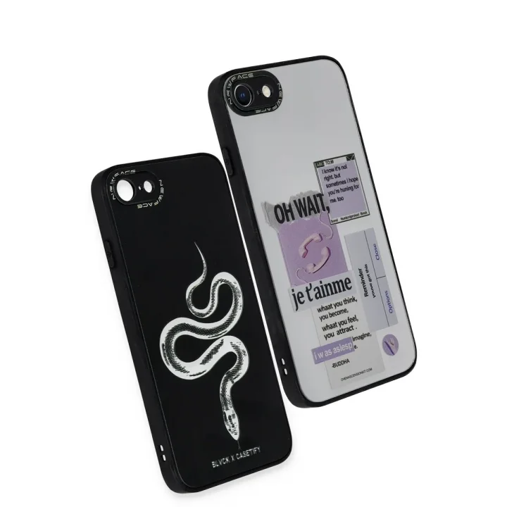 Mey İthalat®   iPhone 7 Kılıf Mirror Desenli Kapak - Mirror - 4