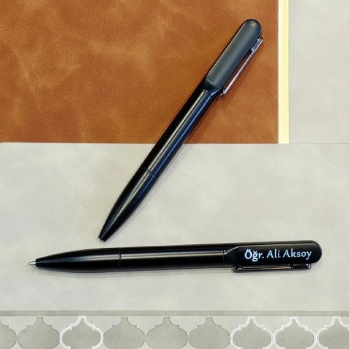 Mey İthalat®  Işıklı Promosyon Metal Kalem