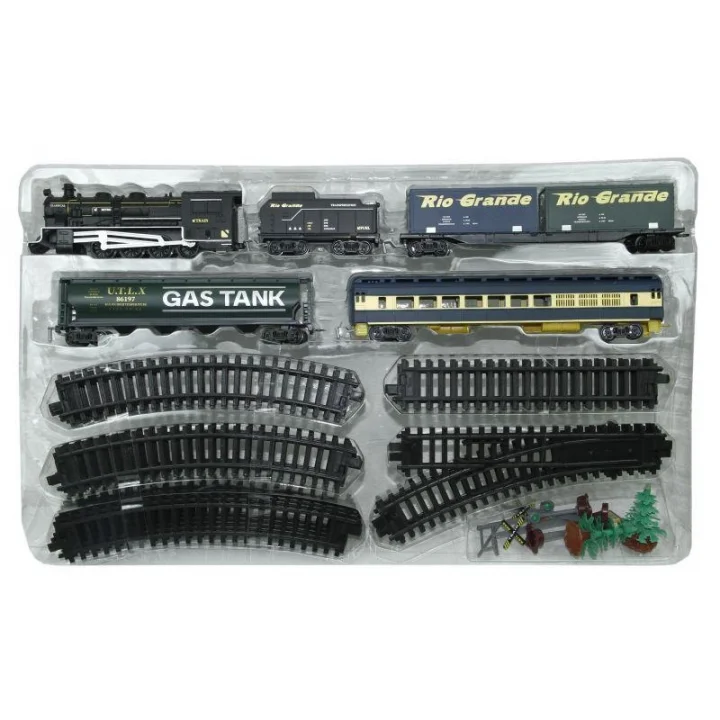 Mey İthalat® IŞIKLI VE SESLİ 33 PCS CLİC TREN -VRD