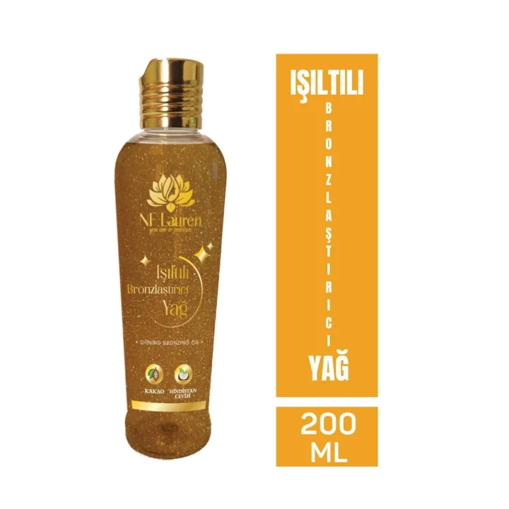 Mey İthalat® IŞILTILI BRONZLAŞTIRICI YAĞ 200 ML