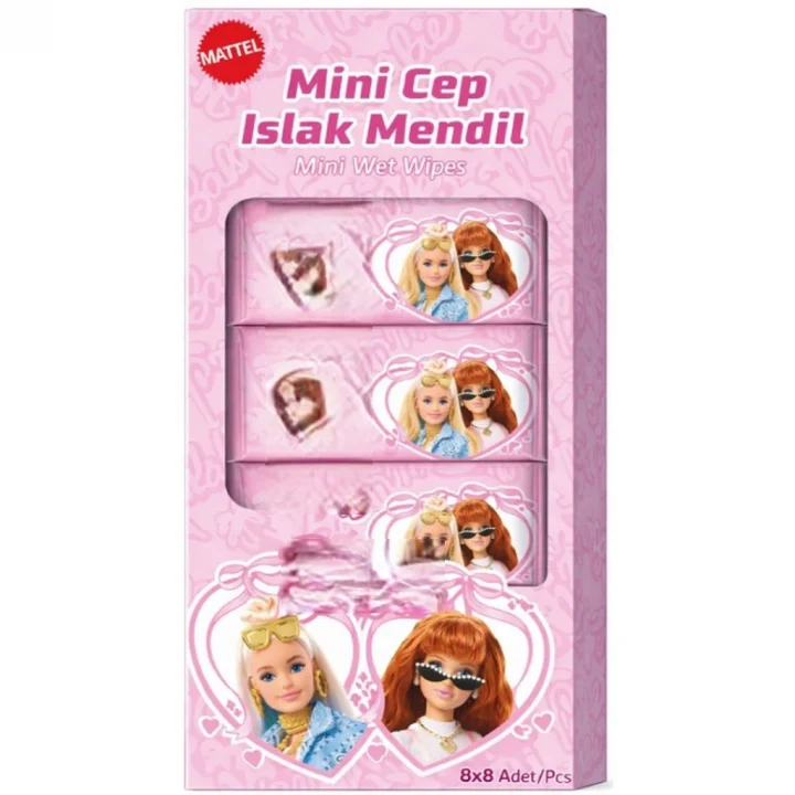 Mey İthalat® Islak Mini Cep Mendili 8li