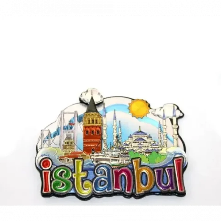Mey İthalat® İstanbul Temalı Buzdolapı Süsü Magnet