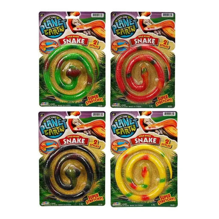 Mey İthalat® Jaru Planet Earth Streç Esnek Yılan 1 adet