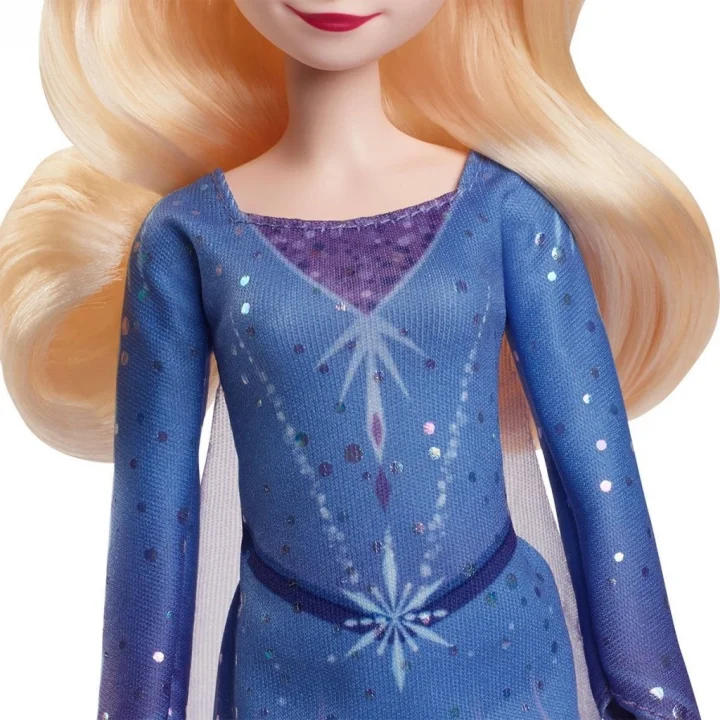 Mey İthalat®  JBG53 Disney Karlar Ülkesi Buz Pateni Temalı Elsa Bebek