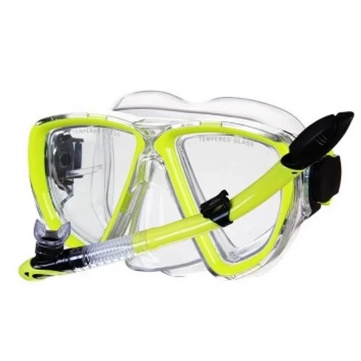 Mey İthalat® JS-M388 Yüzücü Maske Snorkel Set