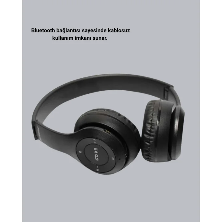 Mey İthalat® Kablosuz Bluetooth Kulaklık – Suya Dayanıklı ve Uzun Ömürlü Kullanım