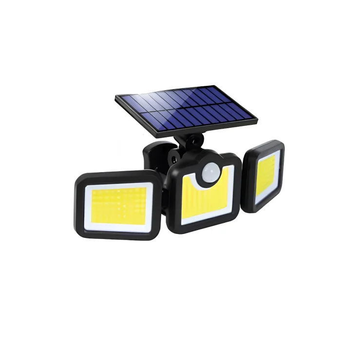 Mey İthalat® Kablosuz Solar Projektör Hareket Sensörlü Dış Cephe Lambası