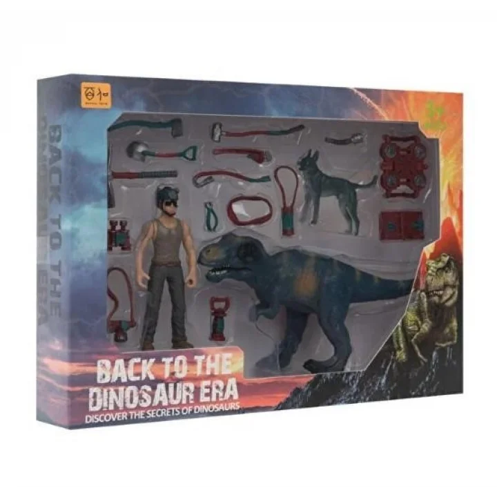 Mey İthalat® KADIN FİGÜRLÜ DİNOZOR SET-MEGA