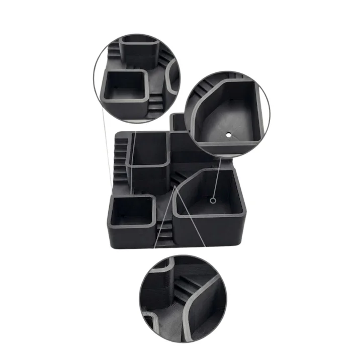 Mey İthalat® KAKTÜS SAKSI SETİ SİYAH