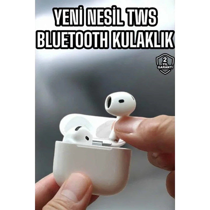 Mey İthalat® Kaliteli Ucuz İOS ve Android Uyumlu TWS Bluetooth Kulaklık ANC Özelliği Yeni Nesil