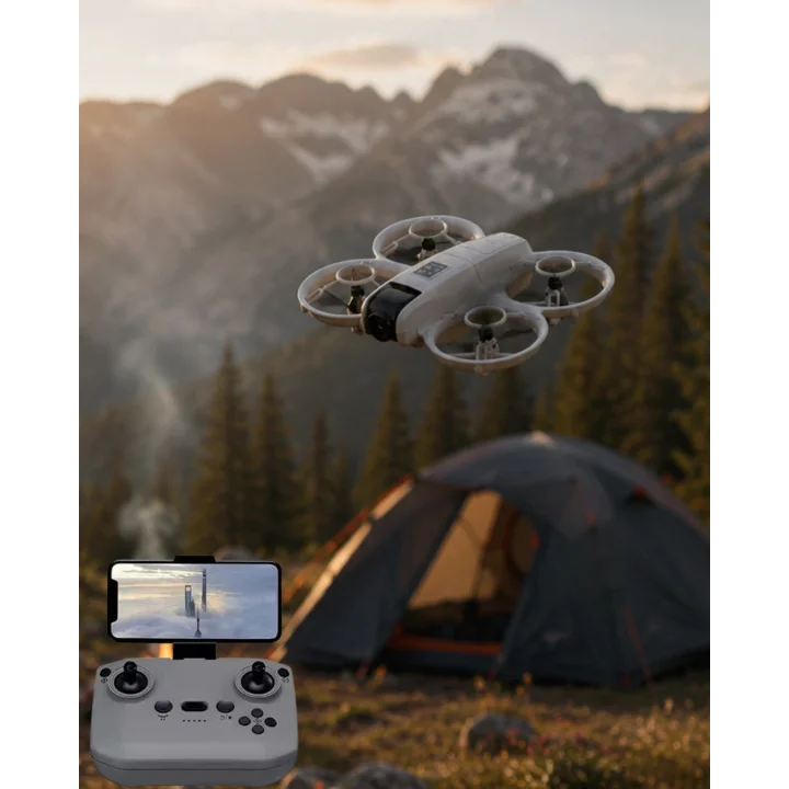 Mey İthalat® Kameralı Drone Headless Mod ve Engel Algılama Özellikli