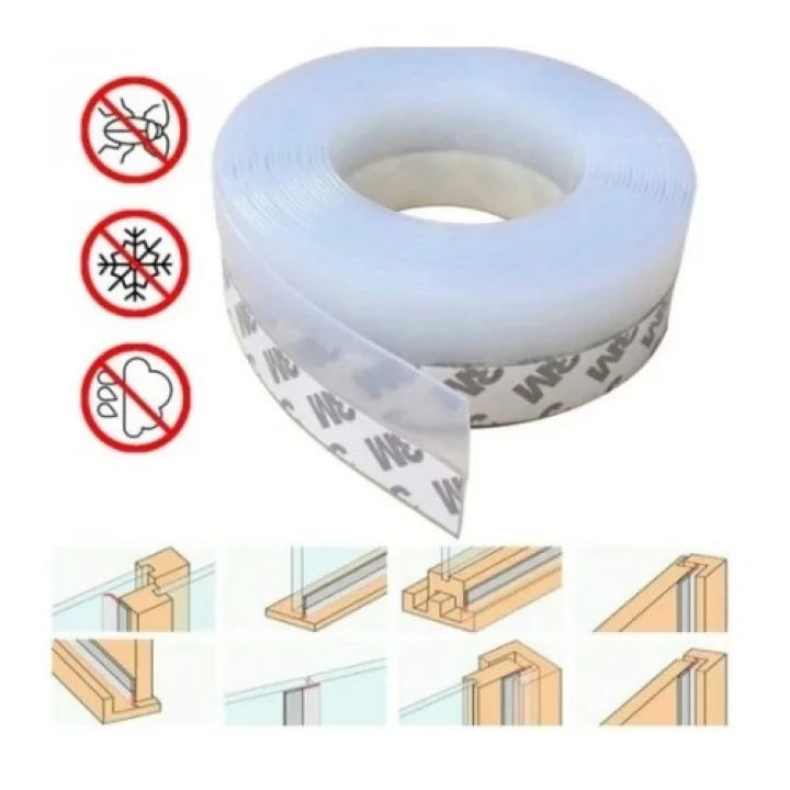 Mey İthalat® Kapı Pencere Rüzgar Kesici Isı İzolasyon Bandı 3 Metre