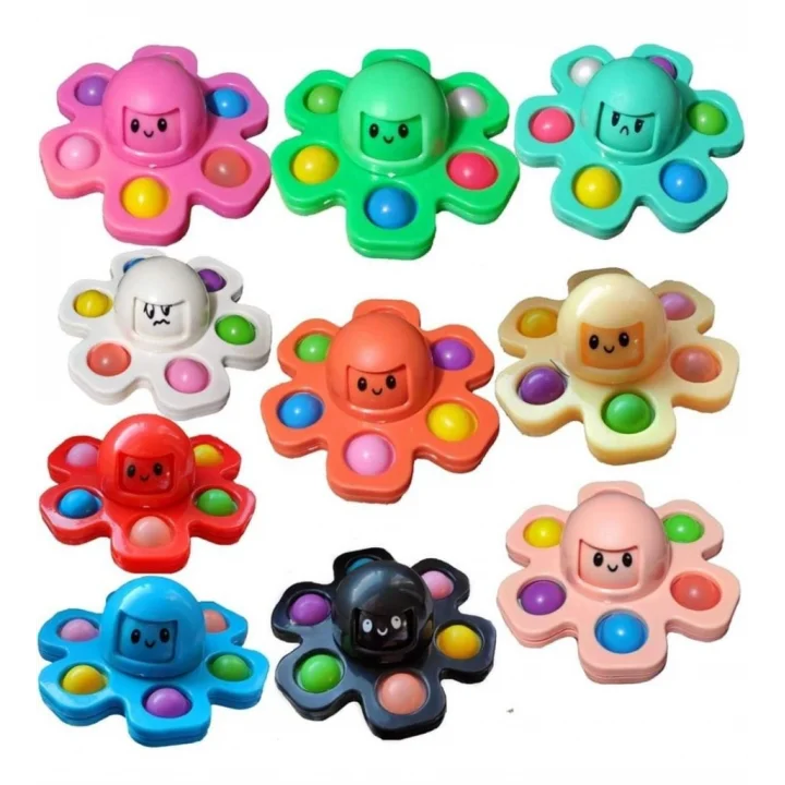 Mey İthalat® KAR 1041 AHTAPOT STRES ÇARKLI POPİT -İBİŞ