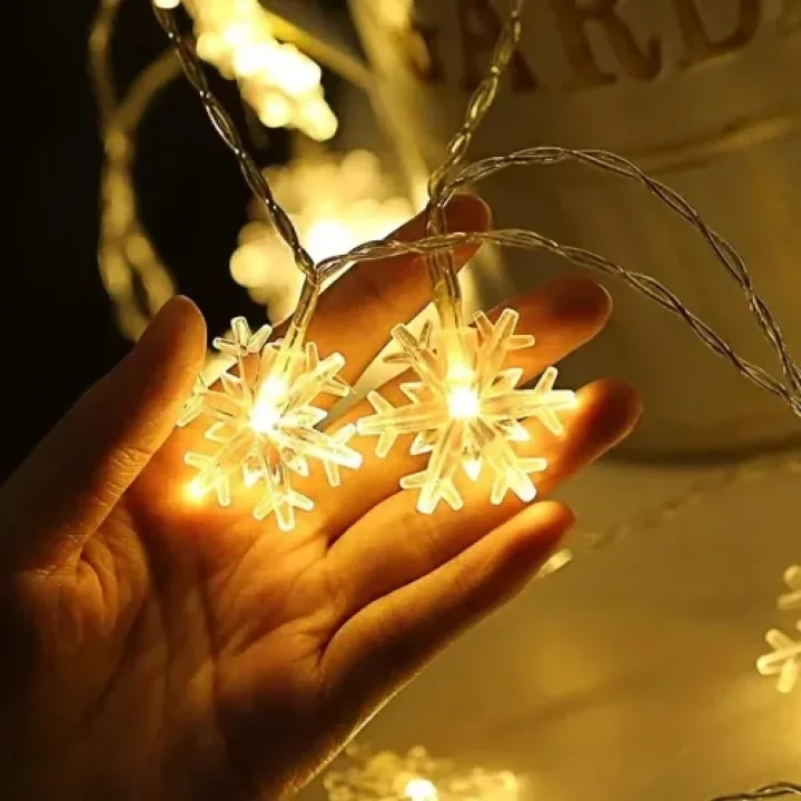 Mey İthalat® Kar Tanesi 5m 28 Led Gün Işığı