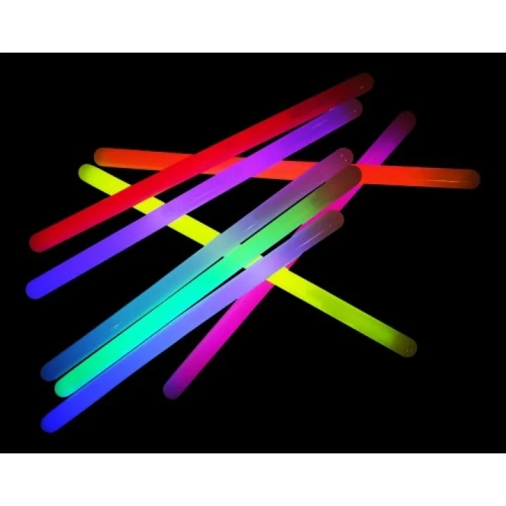 Mey İthalat® Karanlıkta Parlayan Fosforlu Glow Kalın Çubuk 30 cm 1 Adet