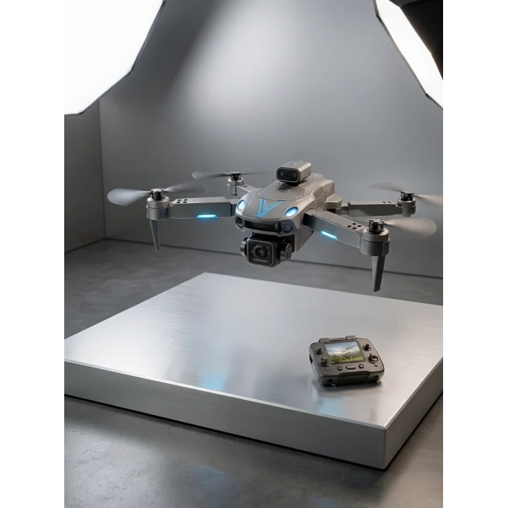 Mey İthalat® Katlanabilir Çift Kameralı Drone Uzaktan Kumandalı Hava Aracı