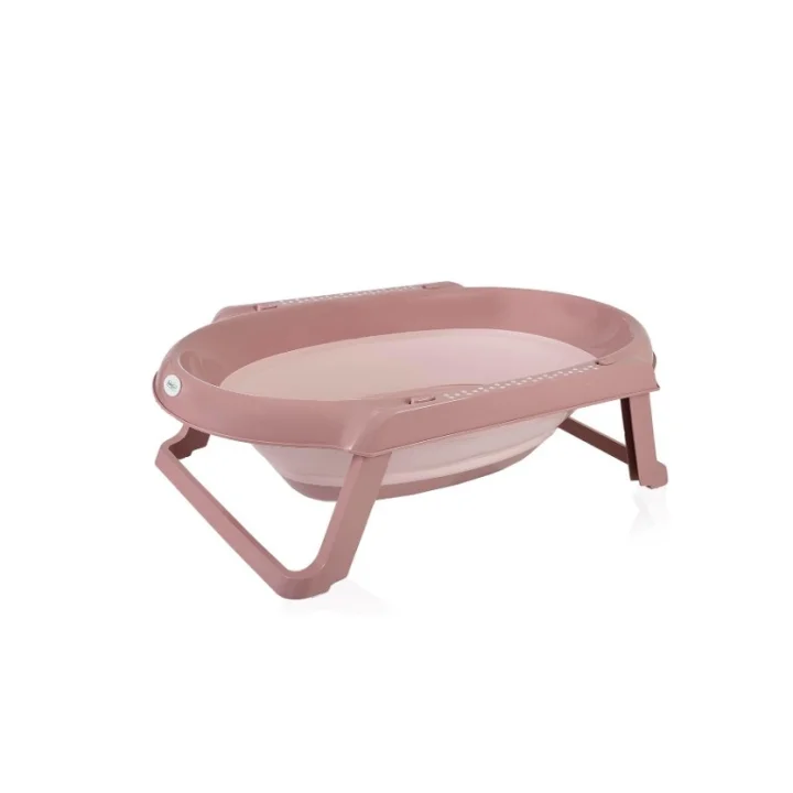 Mey İthalat®   Katlanır Banyo 5Li Küvet Seti 596 Somon