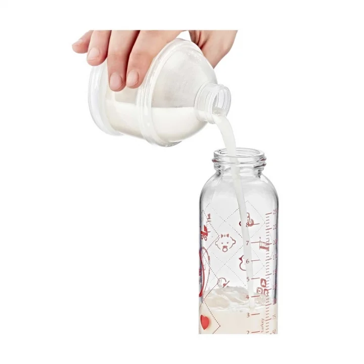 Mey İthalat®   Katlı Toz Mama Kabı 545 Karışık Renkli