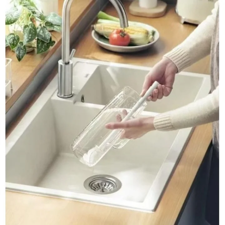 Mey İthalat® Kavanoz ve Biberon Yıkama Fırçası Silikon