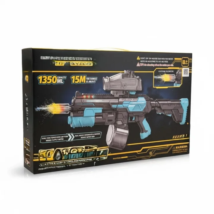 Mey İthalat® KB1354 SESLİ IŞIKLI BÜYÜK BOY SU TÜFEĞİ