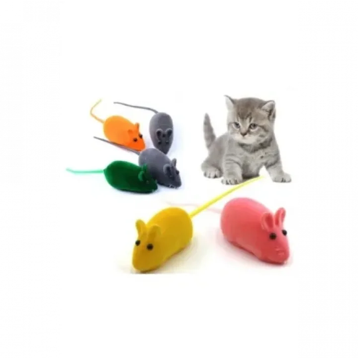 Mey İthalat® Kedi Eğitim Oyun Faresi 4 Adet