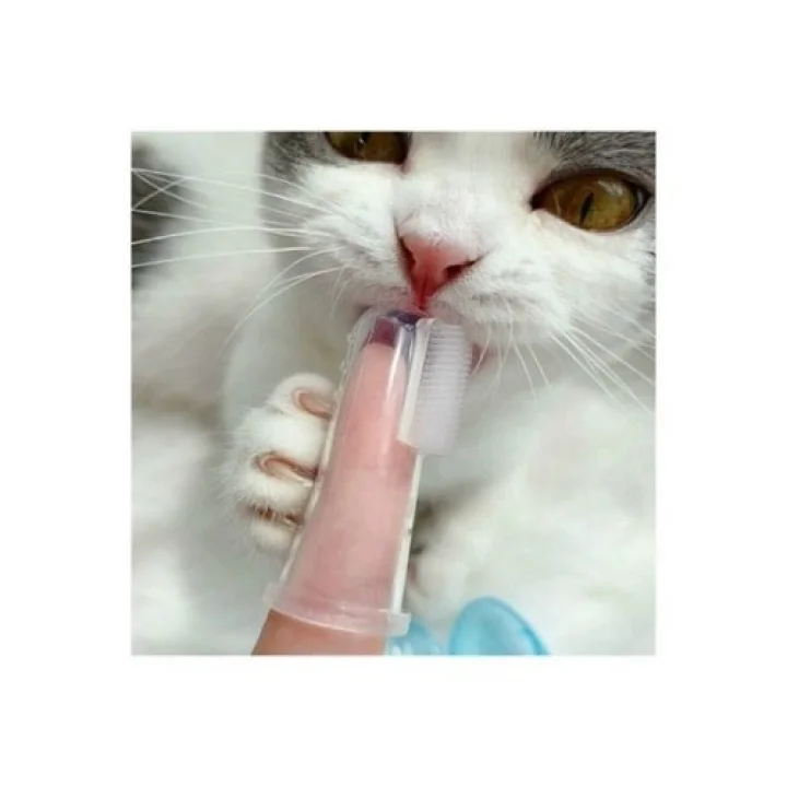 Mey İthalat® Kedi Köpek Diş Temizleme Fırçası