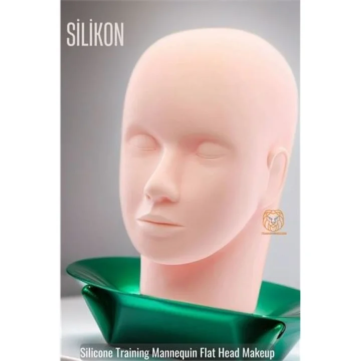 Mey İthalat® Kirpik Makyaj Eğitim Kafası Silikon 720446