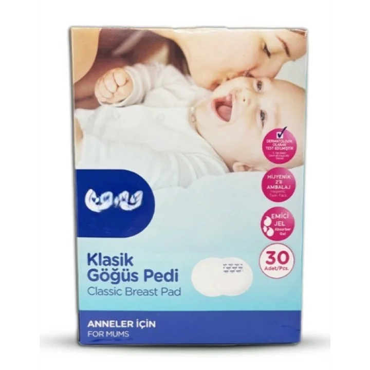 Mey İthalat® Klasik Göğüs Pedi 30 Adet 332