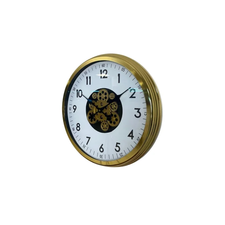 Mey İthalat® Klasik Gold 60 Cm Çarklı Duvar Saati