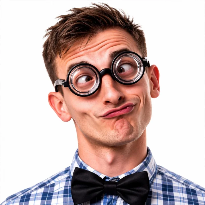 Mey İthalat® Komik Şişe Altlığı Gözlük - Absürt Şişe Dibi Tabanlı Komik Gözlük