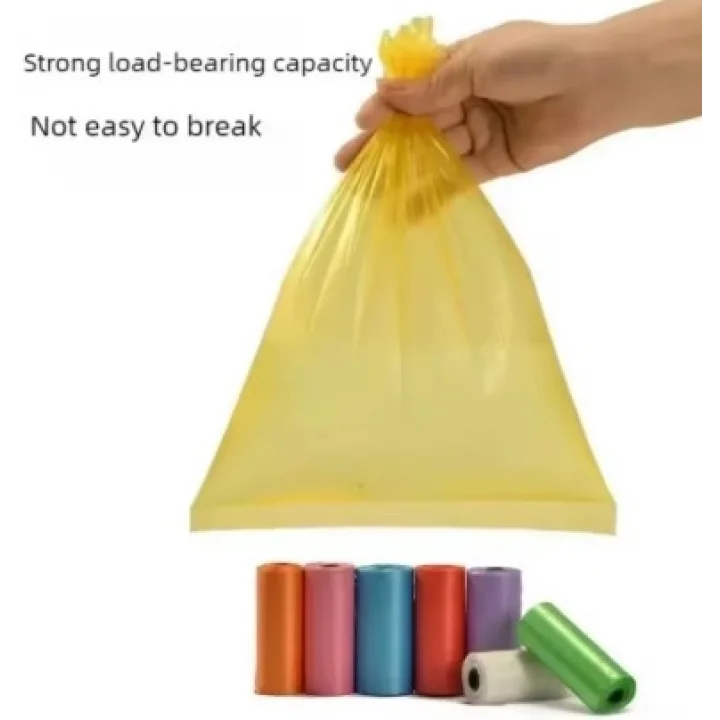 Mey İthalat® Köpek Dışkı Poşeti 4lü Düz Renk Set