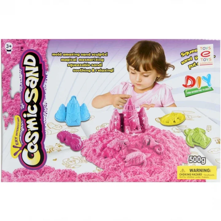 Mey İthalat® Kozmik Oyun Kumu Seti 500 Gr.