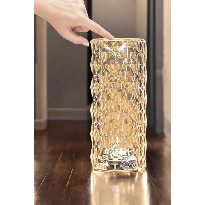 Mey İthalat® Kristal Dokunmatik Ve Kumandalı Masa Ve Gece lambasI