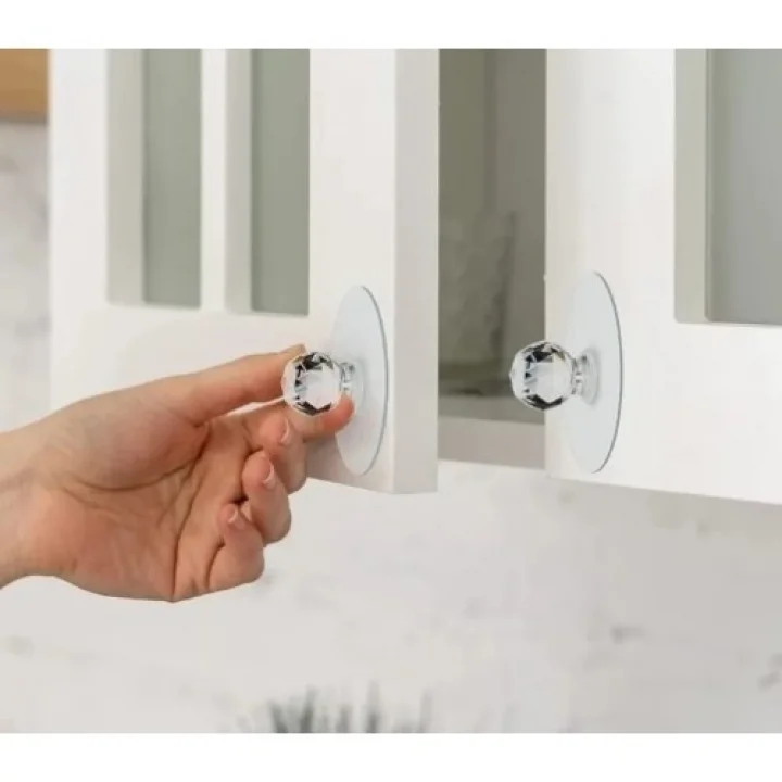 Mey İthalat® Kristal Görünümlü Tutacak Seti
