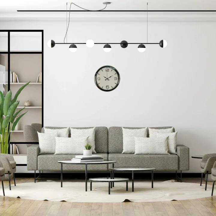 Mey İthalat® Krom Elegance 40 Cm Metal Duvar Saati