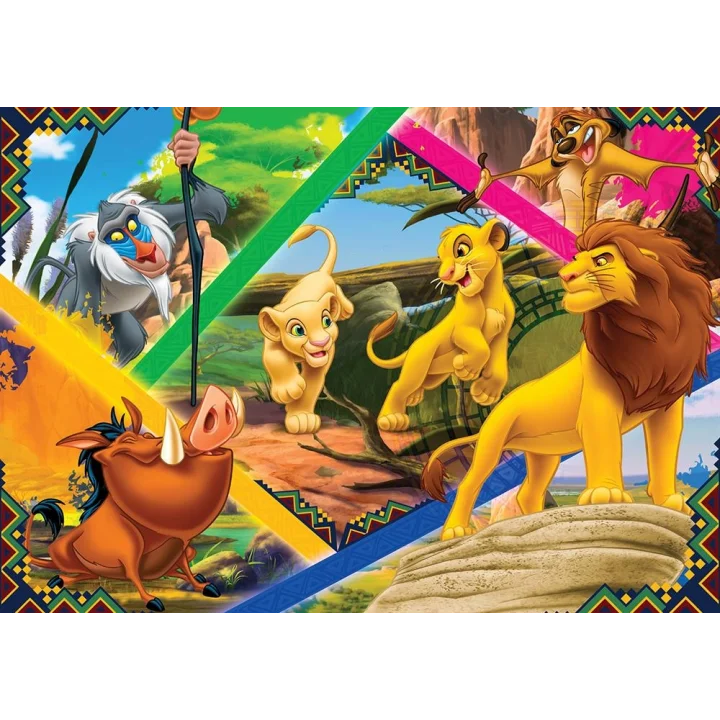 Mey İthalat® Ks Games 200 Parça Lion King Puzzle