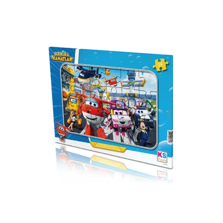 Mey İthalat® Ks Games 24 Parça Harika Kanatlar Frame  Puzzle