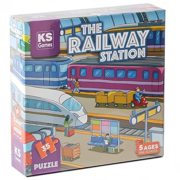 Mey İthalat®  KSTheRailwayStationPre-SchoolPuzzle