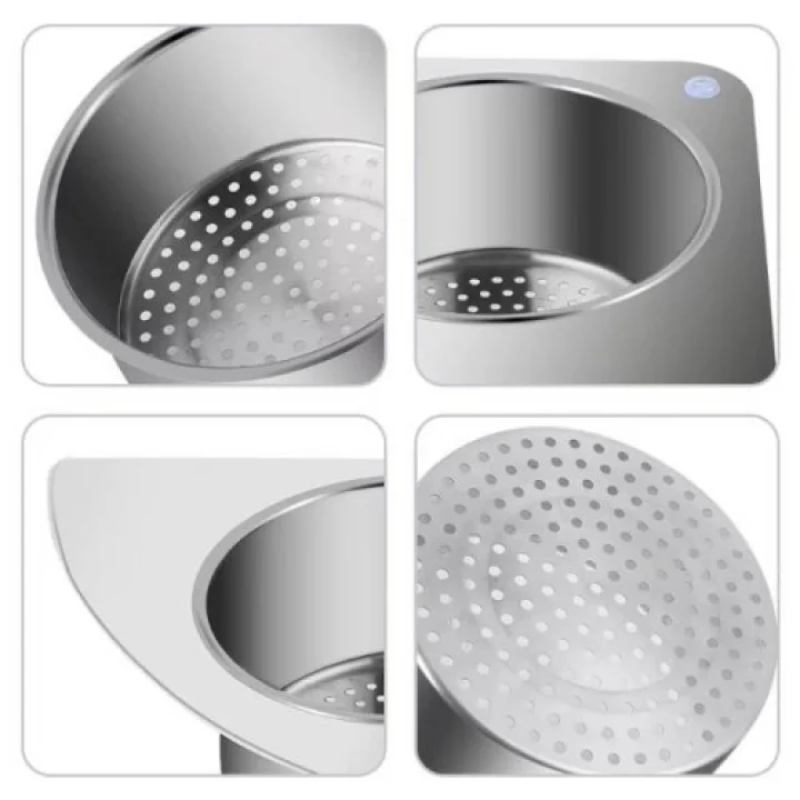 Mey İthalat® Kuğu Tasarımlı Paslanmaz Lavabo Drenaj Sepeti