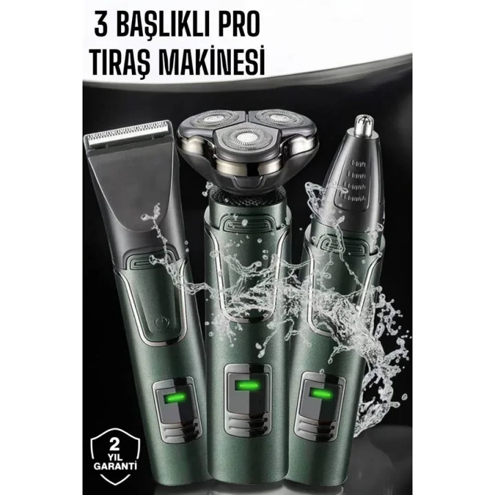Mey İthalat® Kulak Ve Burun Başlıklı Profesyonel Tıraş Makinesi Yeni Nesil