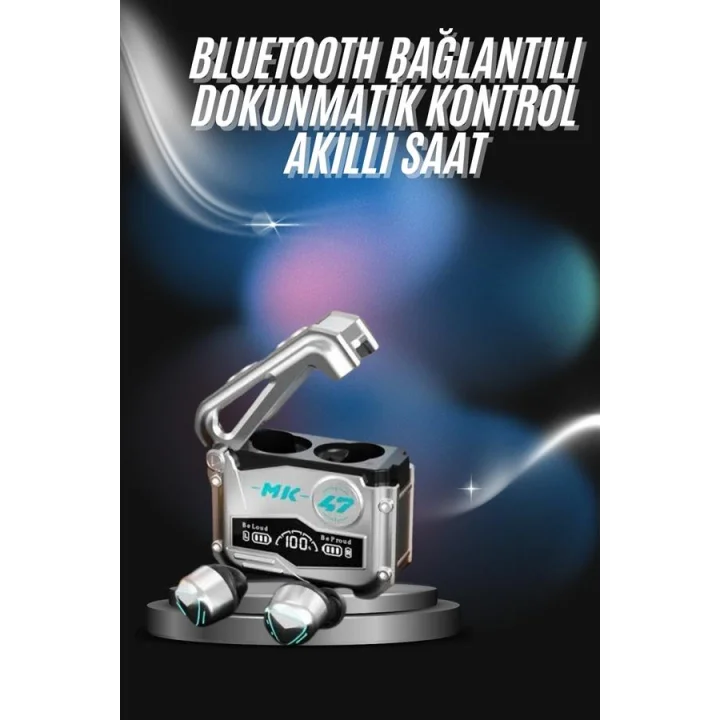 Mey İthalat®  Kulaklığı Yeni Mekanik Kablosuz Kulaklık İos Android Uyumlu