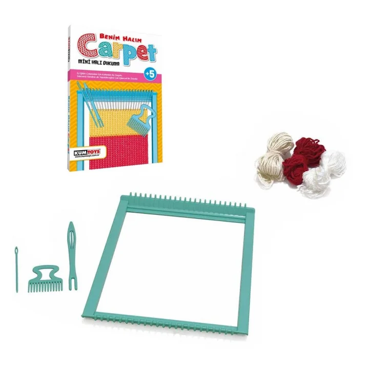 Mey İthalat® Kumtoys Carpet Benim Halım Halı Dokuma